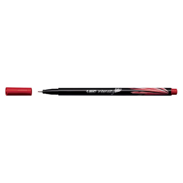 Bic - Fineliner bic intensity f rood | 12 stuks