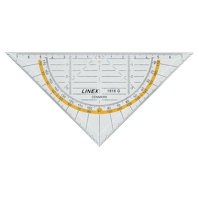 LINEX - GEO TRIANGLE 1616G, 16 cm