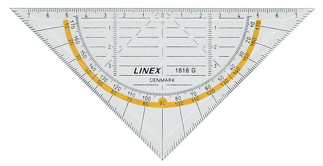 LINEX - GEO TRIANGLE 1616G, 16 cm