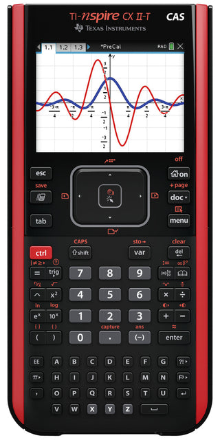 Texas Instruments - Texas grafische rekenmachine TI-Nspire CX II-T CAS