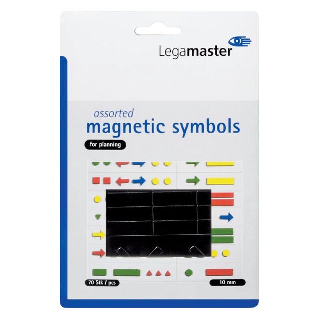 Magnet Legamaster Symboles 10 mm noirs