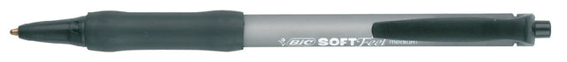 BIC - stylo à billes Soft Feel Clic Grip Black Medium