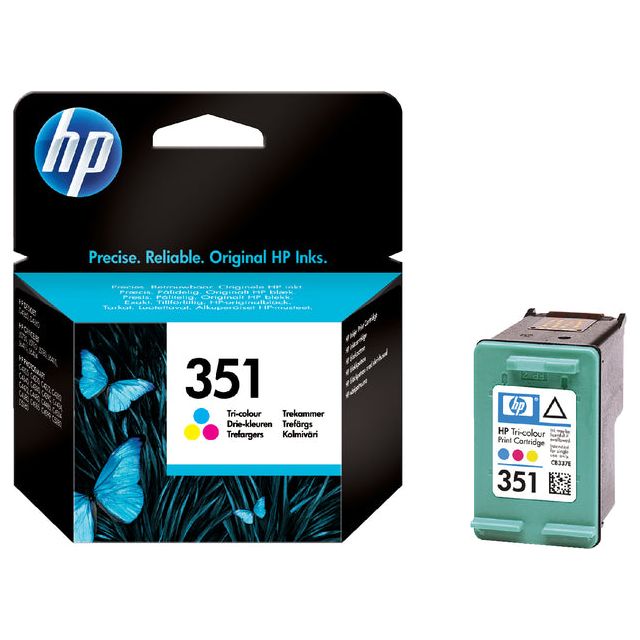 HP - Inkcartridge 351, 170 pages, OEM CB337EE, 3 couleurs