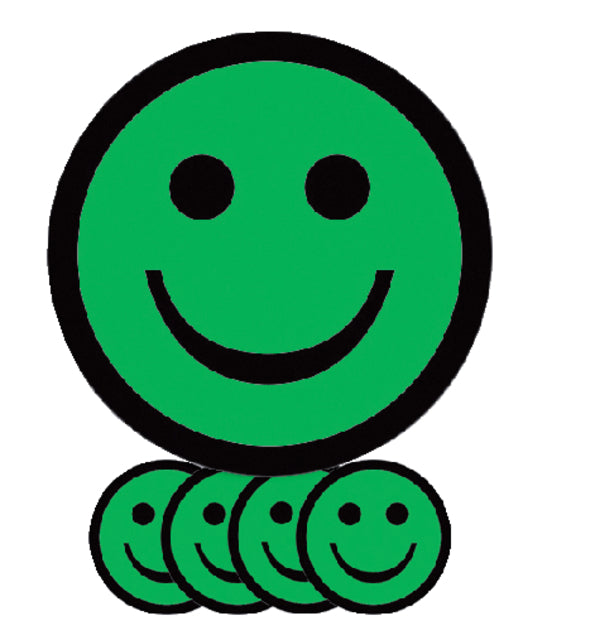 Smit Visual - Magnet Smiley 50 mm Emotion Happy Green