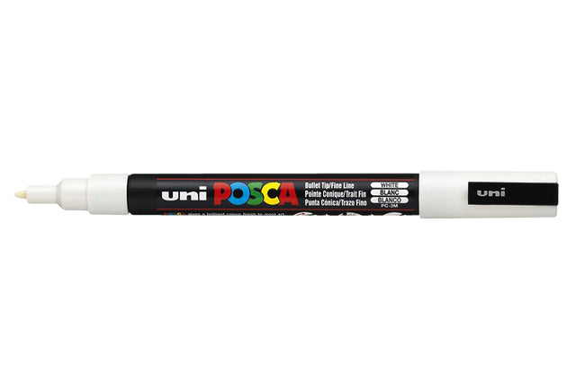 POSCA -Lackmarker auf Wasser -Basis -PC -wit