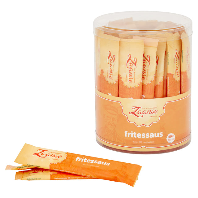 Zaanse - Fritessaus stick 40x18ml | 6 stuks