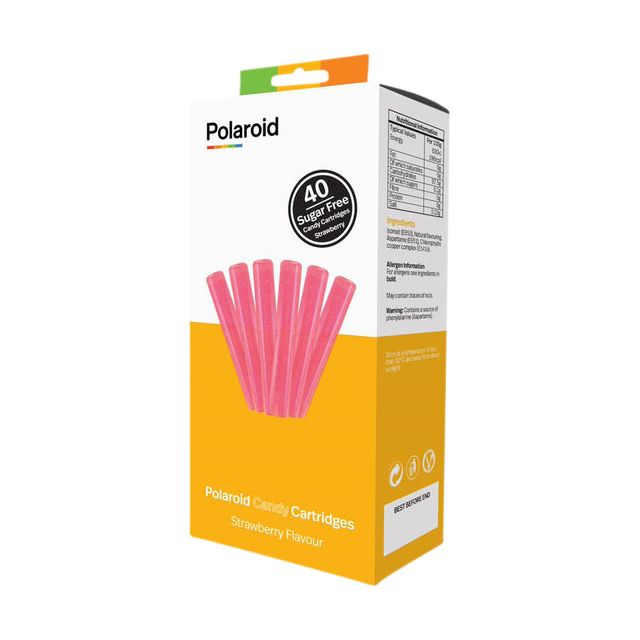 Polaroid - Candy cartridges  40 stuks aardbei