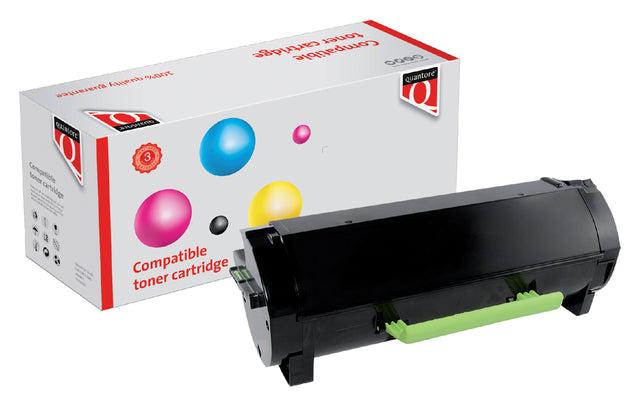 Quantore - Tonercartridge lexmark 60f2h00 zwart