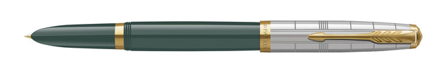 Parker - 51 Fountain Pen Fine, Forest Green GT