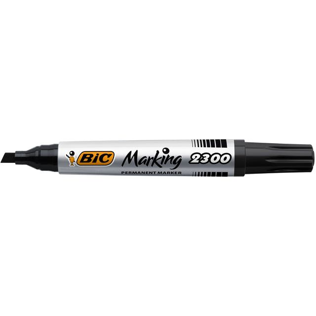 BIC - Viltstift  2300 ecolutions schuin m zwart