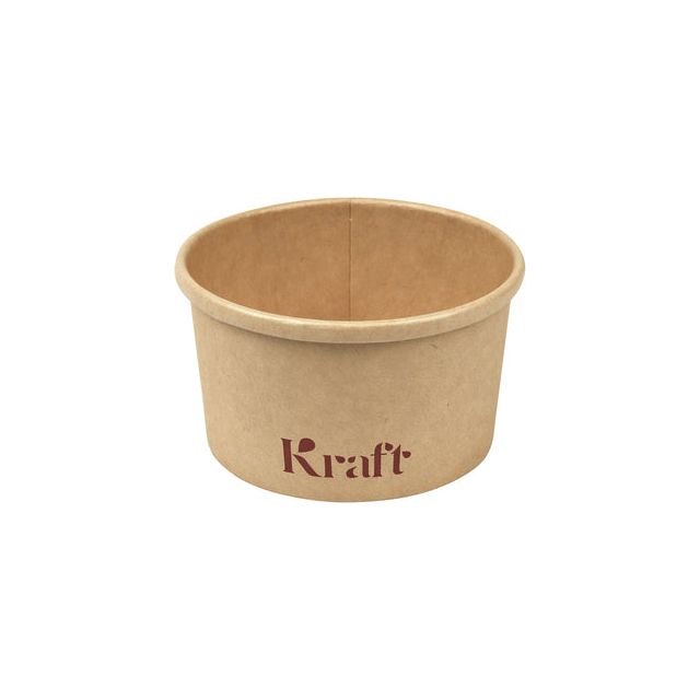 Quantore - Tasse de soupe 230 ml D 98 mm Kraft