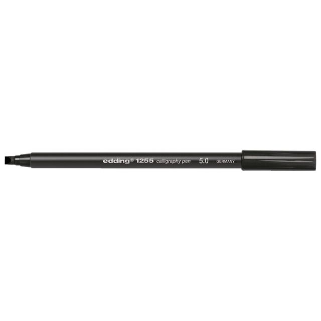 Edding - Calligraphie Edding 1255 Black 5.0 mm