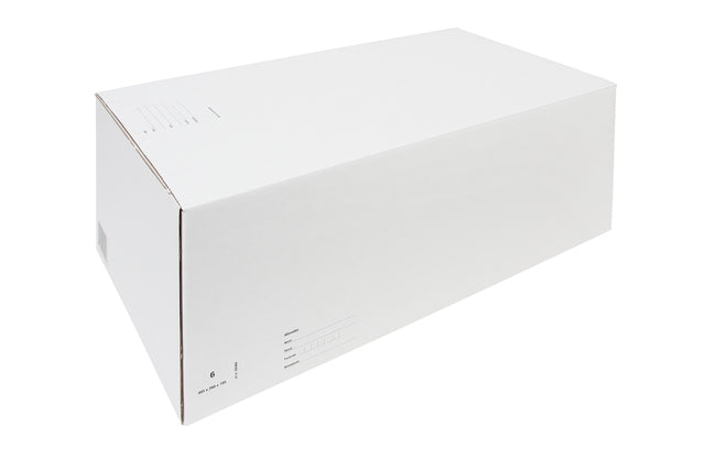 Izzy - Postpacks Box 6 485x260x185mm White