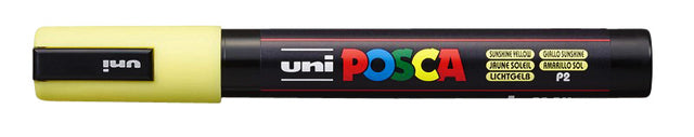 Posca - Verfstift posca pc5m m zonnegeel | 6 stuks