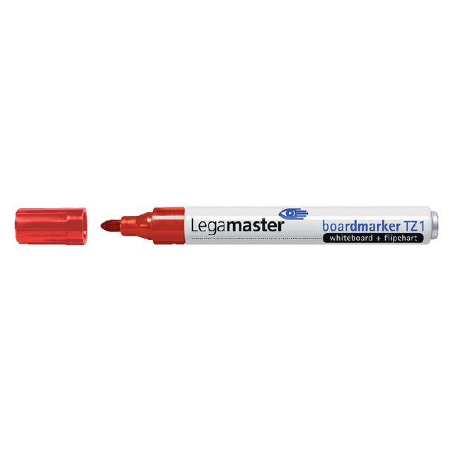 Edding - Felt -tip Pen TZ1 Blanc Blanc Around Red 1.5-3mm | 10 pièces