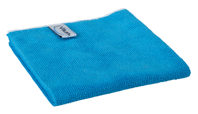 Vikan - Microvezeldoek basic 32x32cm blauw | 5 stuks