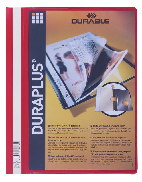 Durable - Personnalisable Letfage rapide Duraplus rouge