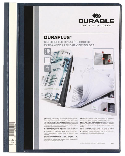 Durable - Offertemap durable duraplus 2579 donkerblauw | 25 stuks