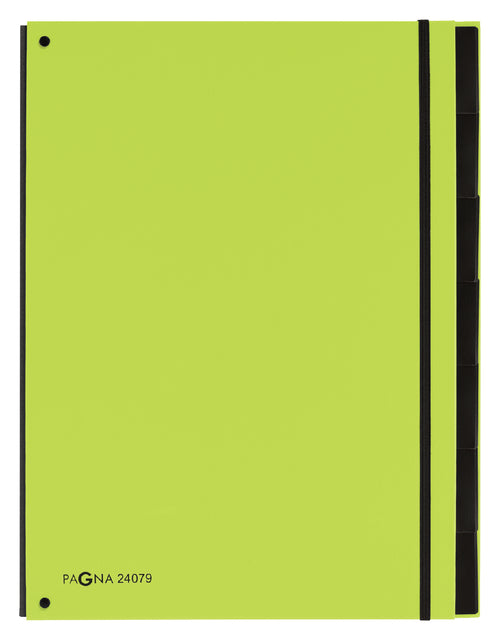 PAGNA - Sortierordner Pagne Trend A4 7 Tabs Apple Green