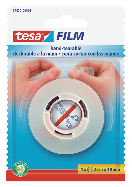 TESA - Film de bande d'emballage 19 mmx25m