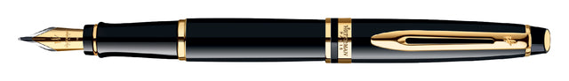 Waterman - Fountain Stift Experte Black Lack GT Medium