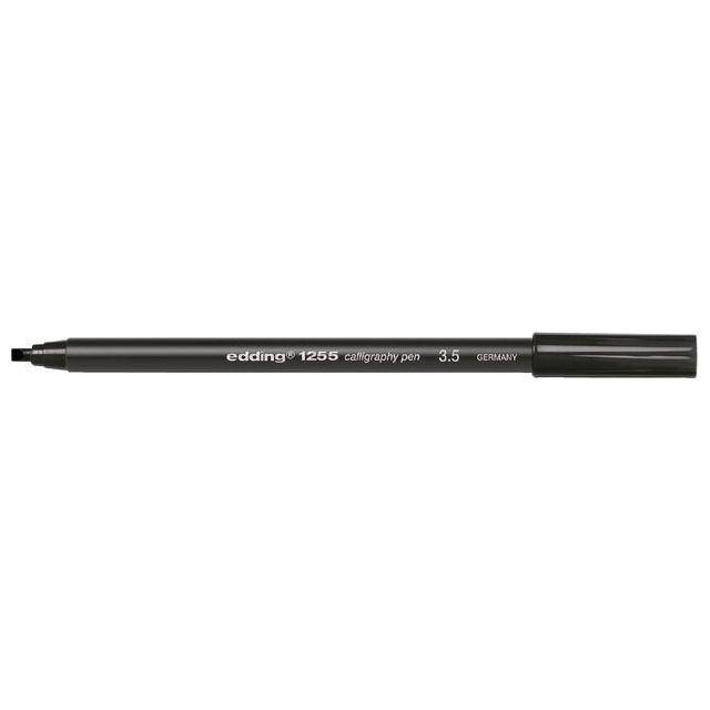 Edding - Kalligraphie EDDING 1255 Schwarz 3,5 mm | 10 Stücke