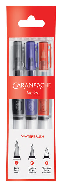 Caran d'ache - Penseel caran d'ache medium - breed - fibre tip