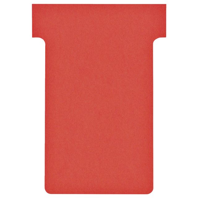 Nobo - T -Planboard -Karten Index 2, ft 85 x 60 mm, rot