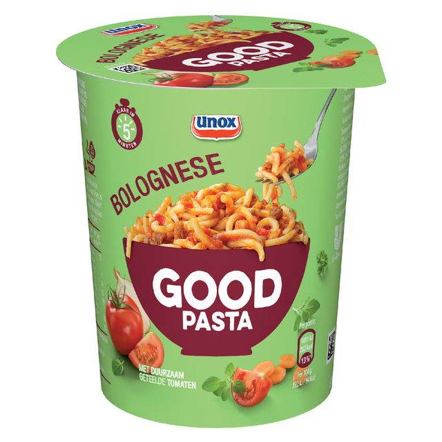 Unox - Good TA Spaghetti Bolognese Cup | 8 pièces