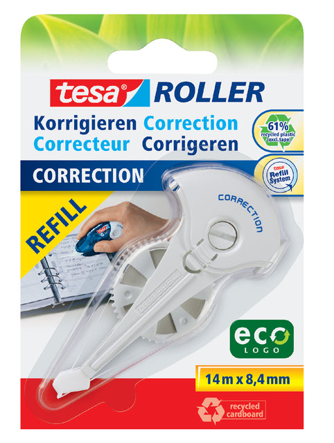 Tesa - Navulling corretieroller eco 8.4mm blister | 5 stuks