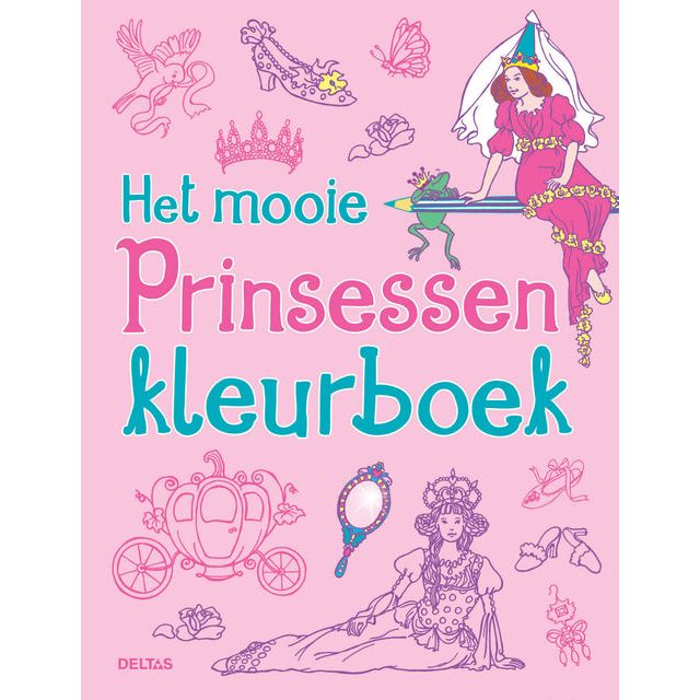 Deltas - Kleurboek  mooie prinsessen