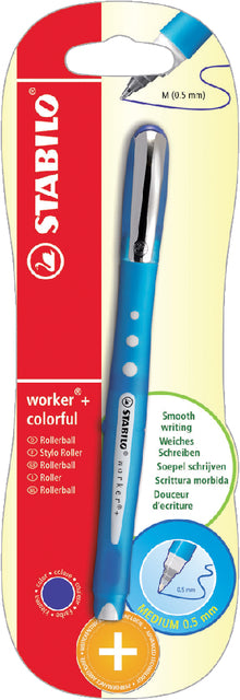 Stabilo - Rollerpen -Arbeiter 0,5 mm farbenfrohe 2019/41 Blue Blase