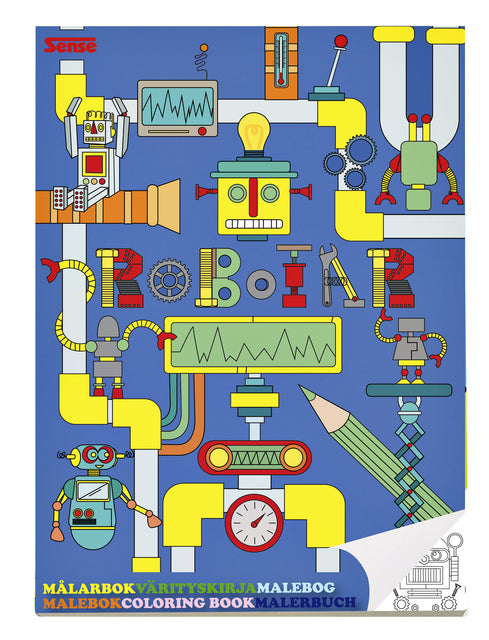 Sense - Kleurboek robot