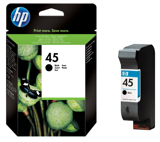 HP - Inktcartridge hp 51645a 45 zwart