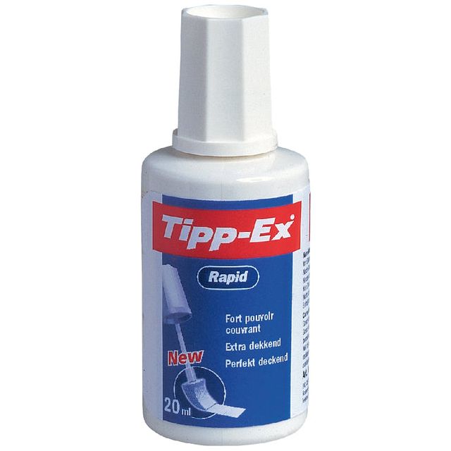 Tipp -ex - Korrekturflüssigkeit 20ml Schaumblister | 10 Stücke