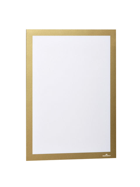 Durable - Duraframe durable a4 zelfklevend goud