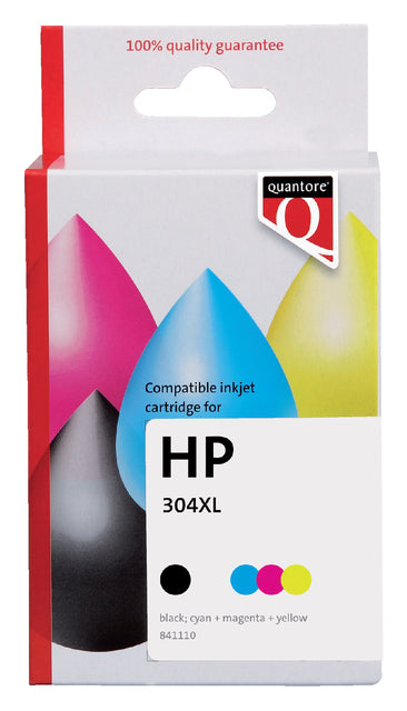 Quantore - Inktcartridge hp 304xl hc zwart kleur