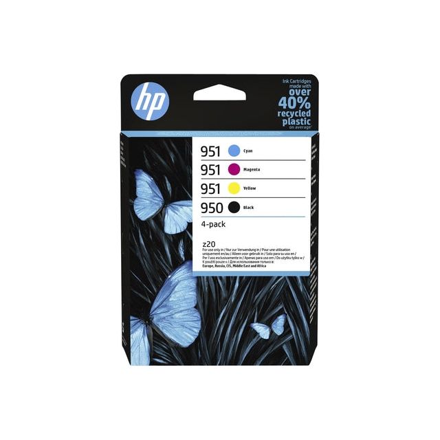 HP - Inkcartridge 6ZC65AE 950/951 Schwarz + 3 Farben