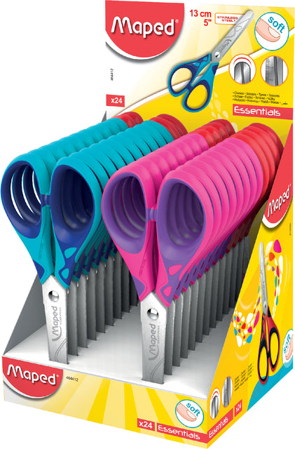 Maped - Schaar Essentials Soft 13cm à droite -hande