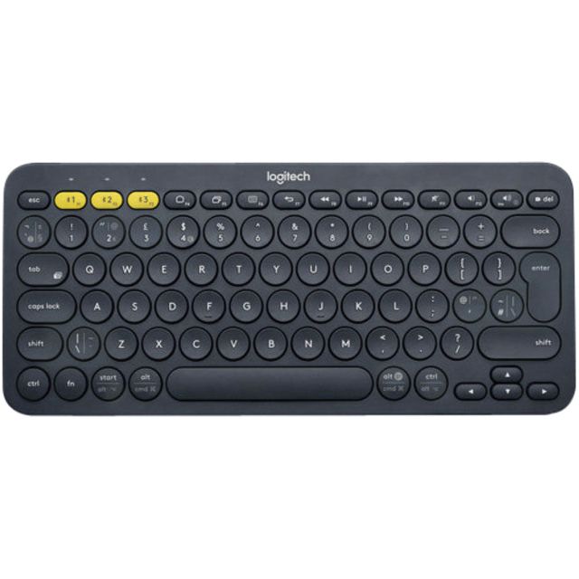 Tastatur Logitech K380 Bluetooth QWERTY GRAY