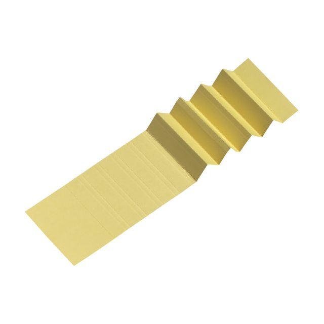 Strip équestre pour les dossiers de suspension alzicht 65 mm jaune