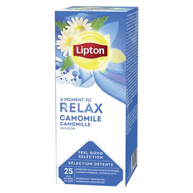 Lipton Tea Company - thee Feel Good Selection, Kamille, doos van 25 zakjes