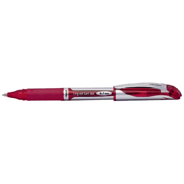 Pentel - Rollerpen pentel bl57 energel m rood | 12 stuks