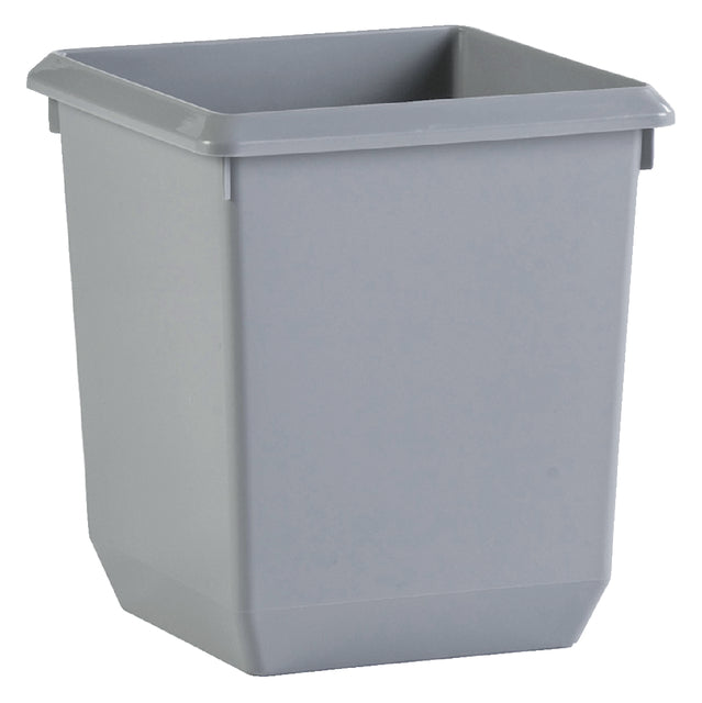 Vepa Bacs - boîtier en papier Plastique carré S 27liter Gray