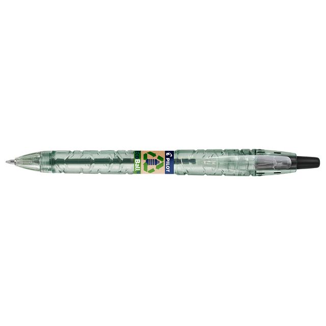 Pilot - Ecoball B2P BeGreen balpen, medium punt, 0,3 mm, zwart