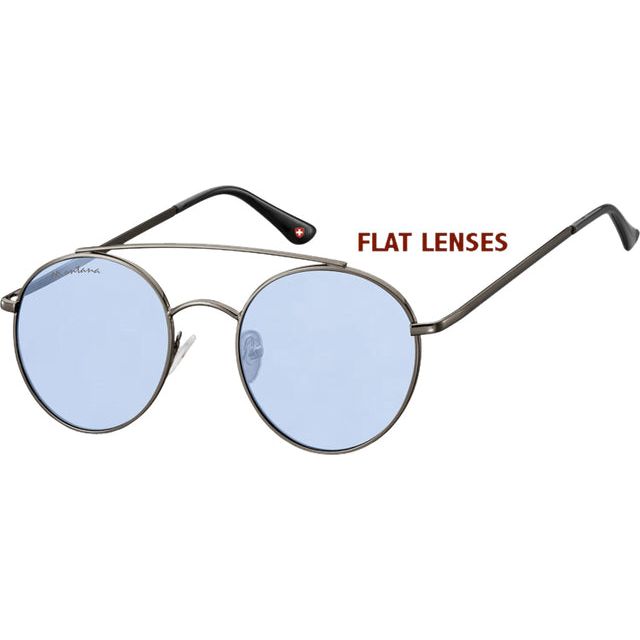 Lunettes de soleil Montana FS84 Metal Blue