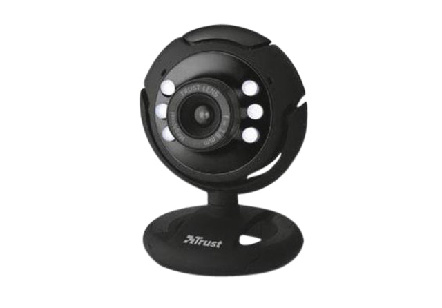 Trust - Spotlight Pro Webcam, avec microphone construit et lumières LED