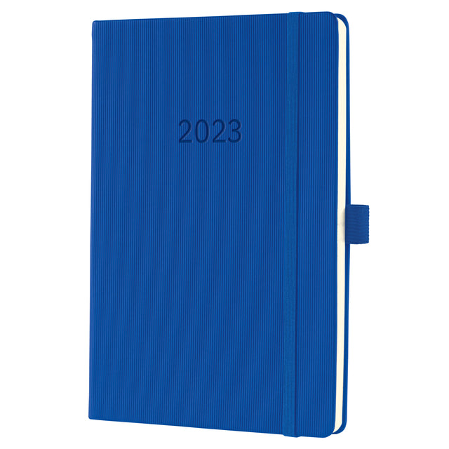 Sigel - Weekagenda conceptum a5 2023 mar. blue 4-talig hc | 3 stuks