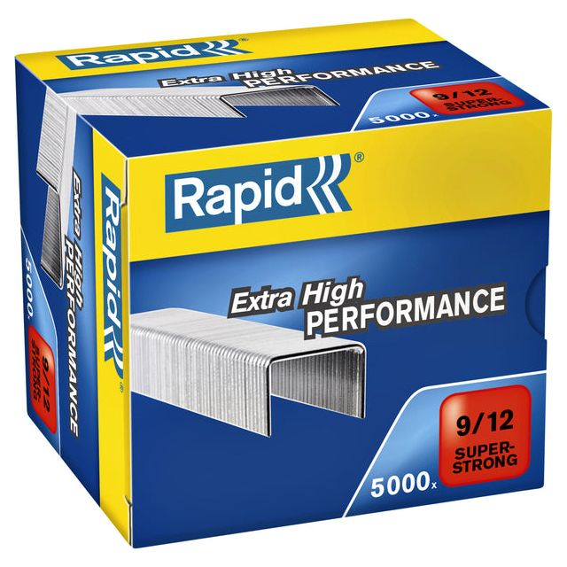 Rapid - Staples 9/12 Galvanisé Super Strong 5000 Pieces