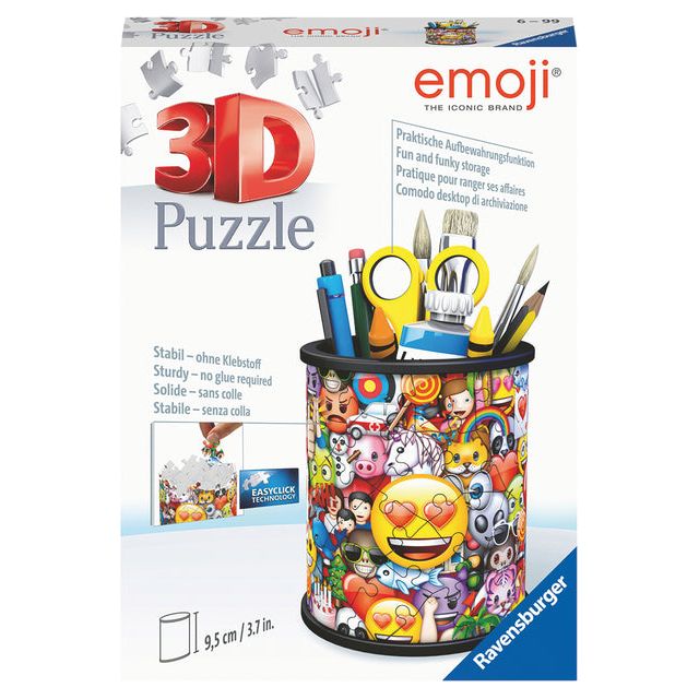 3D -Puzzle Ravensburger Emoji Penbak 54 Stücke